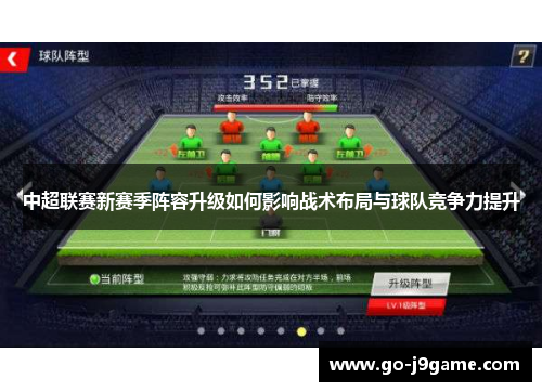 中超联赛新赛季阵容升级如何影响战术布局与球队竞争力提升