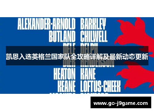 凯恩入选英格兰国家队全攻略详解及最新动态更新