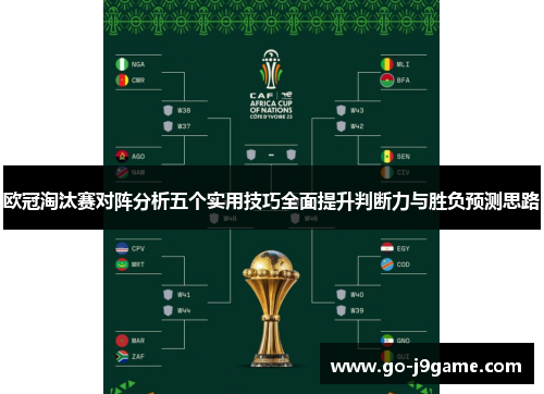 欧冠淘汰赛对阵分析五个实用技巧全面提升判断力与胜负预测思路